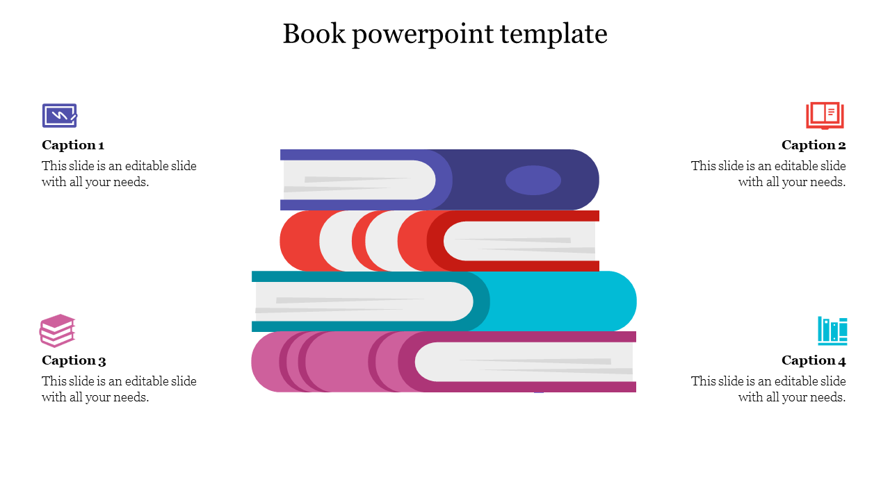 book powerpoint template free download